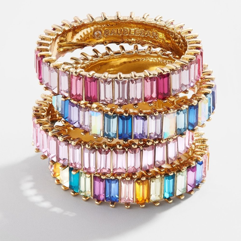 Baublebar Alidia Slackable Mini Rings - Size 6